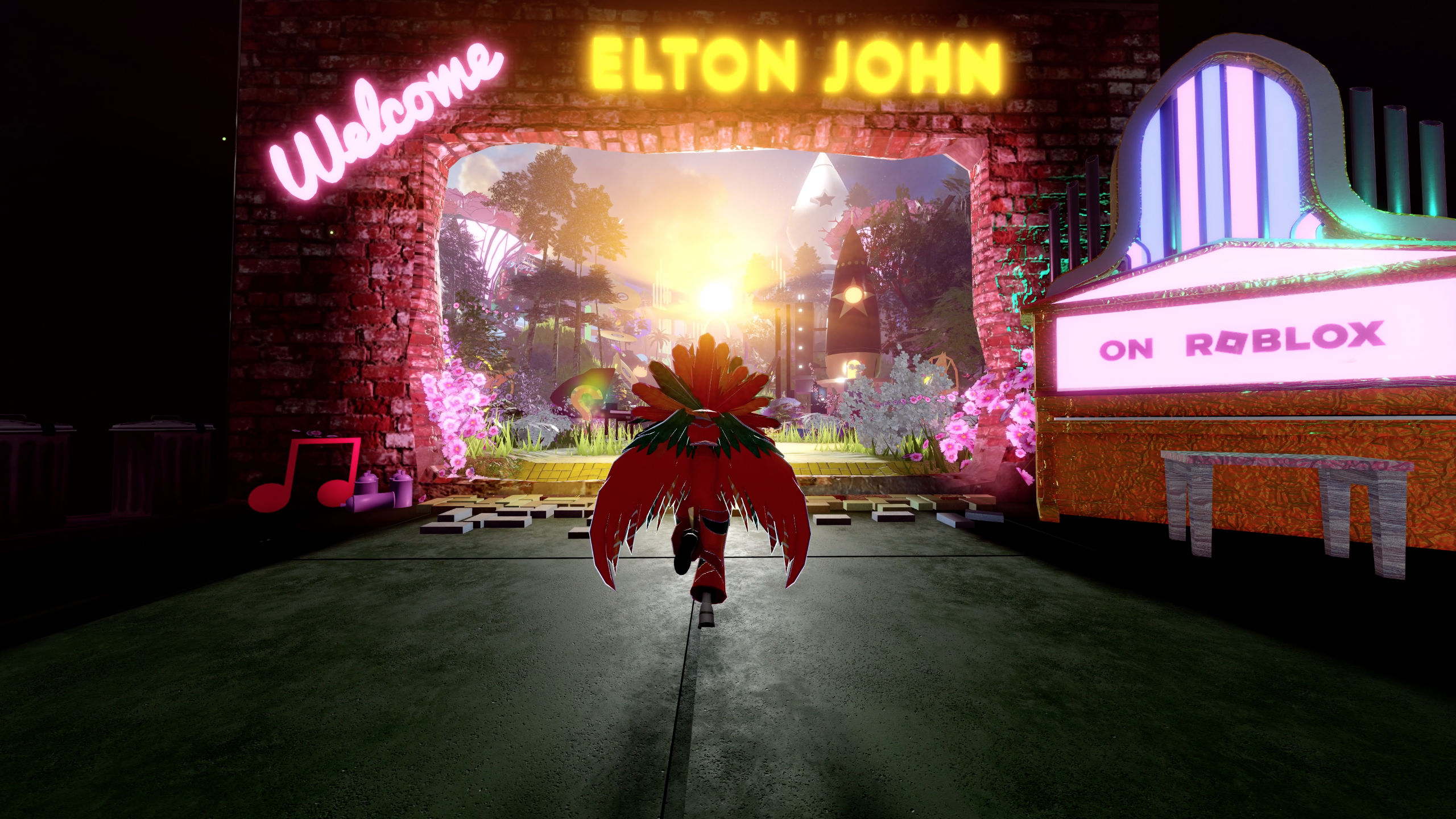 ROBLOX PAVES A DIGITAL YELLOW BRICK ROAD FOR ELTON