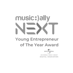 MUSIC ALLY NEXT: YOUNG ENTREPRENEUR OF THE YEAR AWARD